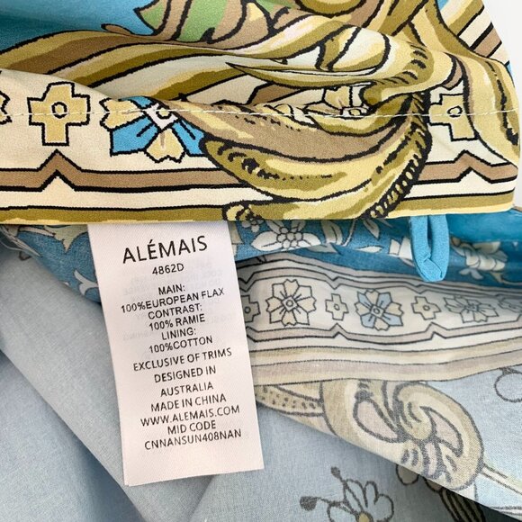 Alemais Blue Cassie Pool Midi Dress - Picture 13 of 13